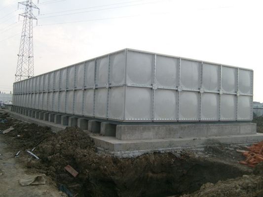 Продажа SMC FRP GRP секционных противопожарных водяных баков с удобным и 1500 кг весом