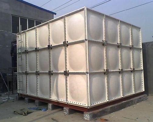 Продажа SMC FRP GRP секционных противопожарных водяных баков с удобным и 1500 кг весом