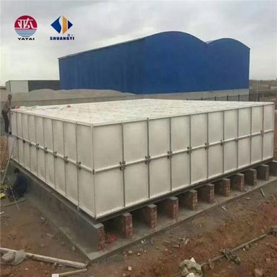 7500L/Hour FRP GRP 400m3 Изолированный резервуар для воды для температурно чувствительных приложений