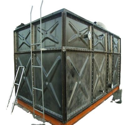 2023 HDG Горяче оцинкованный сборный стальной резервуар для питьевого топлива прямоугольный резервуар для воды