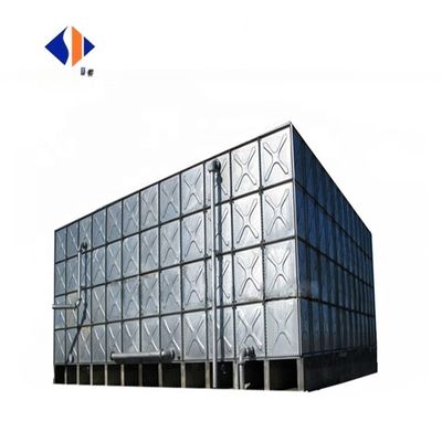 Продовольственный магазин застегнутые оцинкованные резервуары для сбора дождевой воды с коррозионной стойкостью