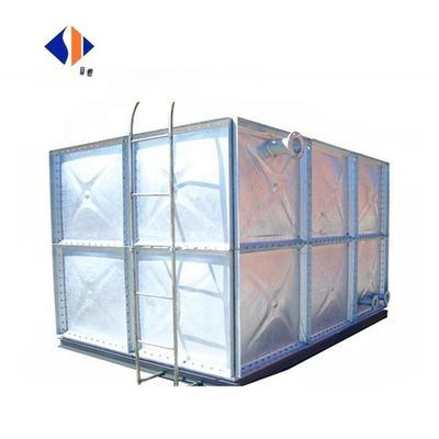 Продовольственный магазин застегнутые оцинкованные резервуары для сбора дождевой воды с коррозионной стойкостью