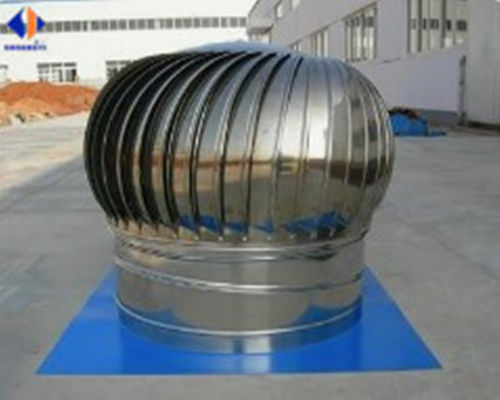 Стенная установка Промышленная нержавеющая сталь 304 Ветряная круговая турбина Вентиляционный вентилятор